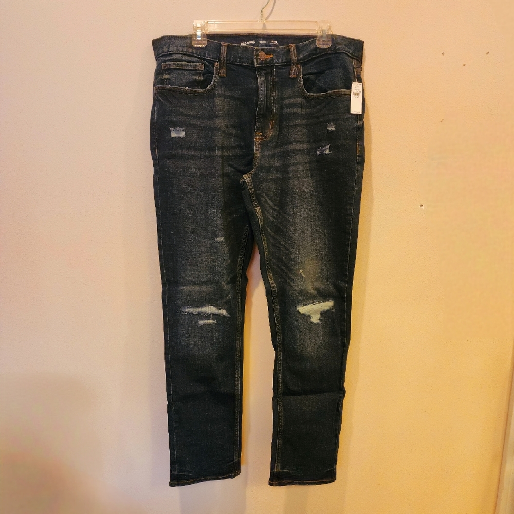 Old Navy - 36x32 Slim Built-in flex